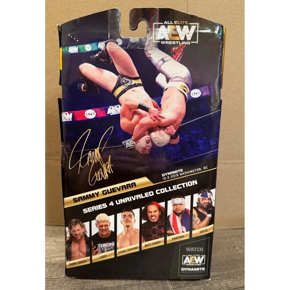 AEW Unrivaled Series 4 Sammy Guevara Action Figure #30 All Elite Wrestling
